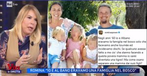 Anna Pettinelli replica a Romina Power: “La famiglia nel bosco non è la stessa cosa”.
