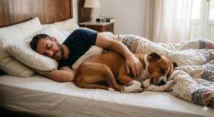 Perché il cane dorme sul nostro letto? Scopri le ragioni