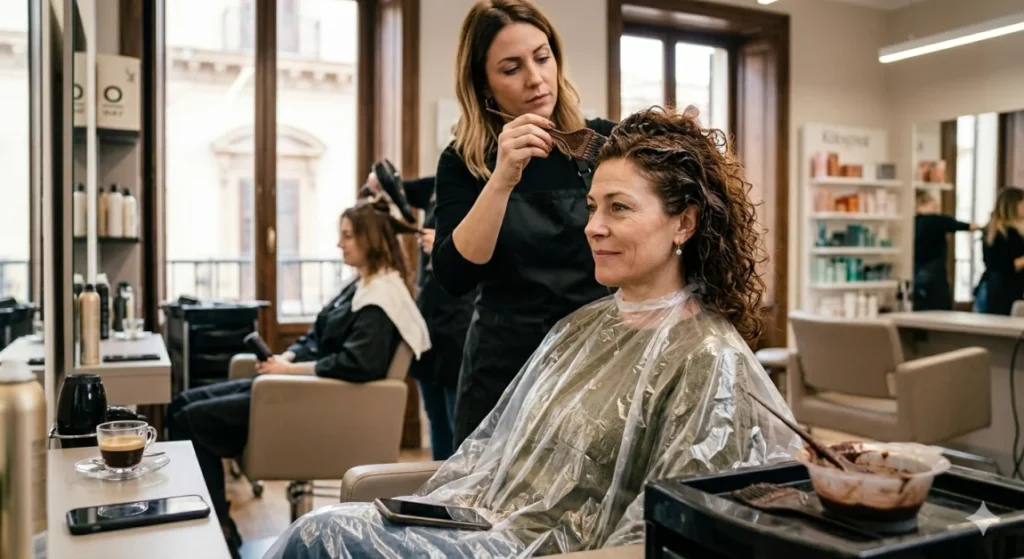 Colore alle radici bianche o ritocco: come alternare per non stressare i capelli