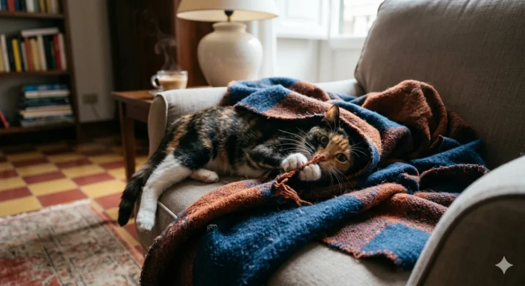 Il gatto ha davvero bisogno della coperta? Quando dargliela e perché