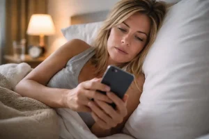 Svegliarsi e controllare il telefono: un’abitudine che mina concentrazione e umore.