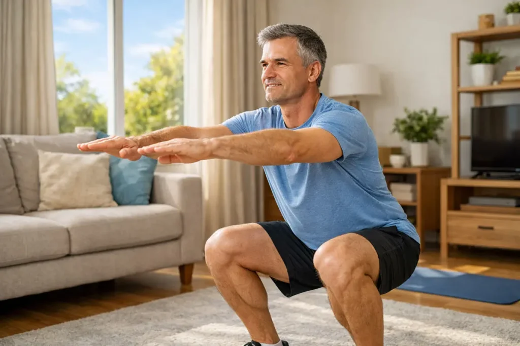 Rimanere in forma dopo i 50: 5 semplici esercizi per un benessere duraturo.