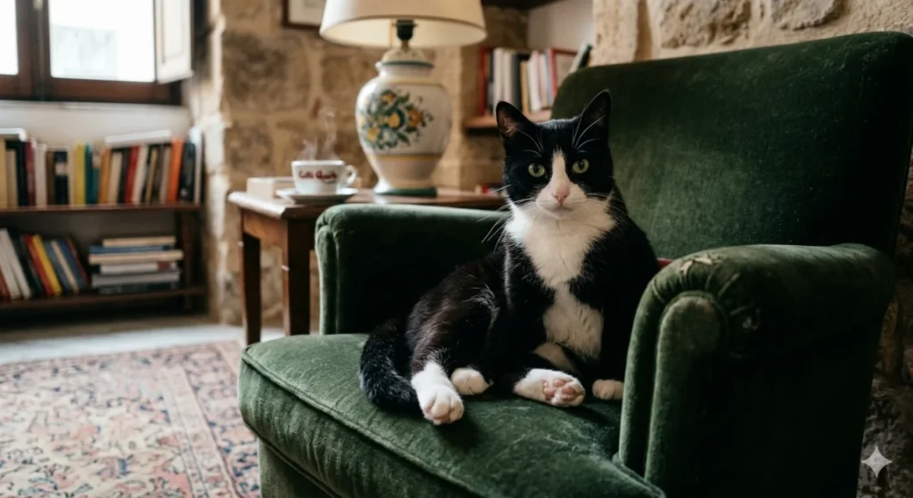 Chi sono i gatti Tuxedo, anche detti i mici con lo smoking