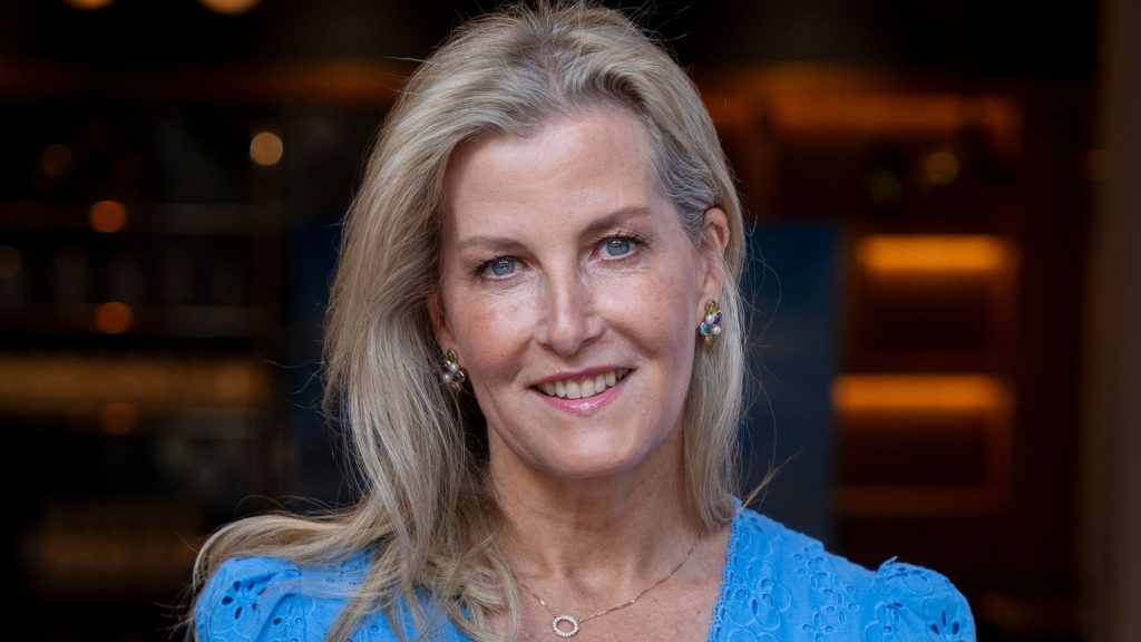 Il vestito blu di Duchessa Sophie: l’outfit perfetto per gli invitati ai matrimoni.