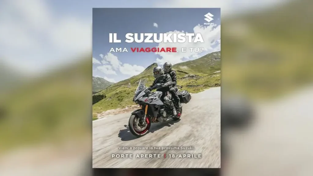 Suzuki: porte aperte, test ride e novità imperdibili per i motociclisti!