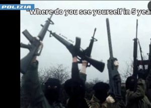 Arrestato estremista nel teramano: trovato manuali 3D per bombe e armi.