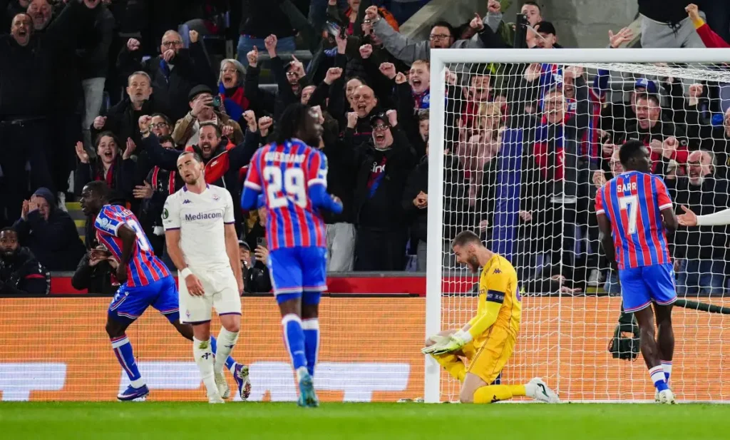 Fiorentina sconfitta a Londra: Crystal Palace trionfa 3-0 in un match dominato.