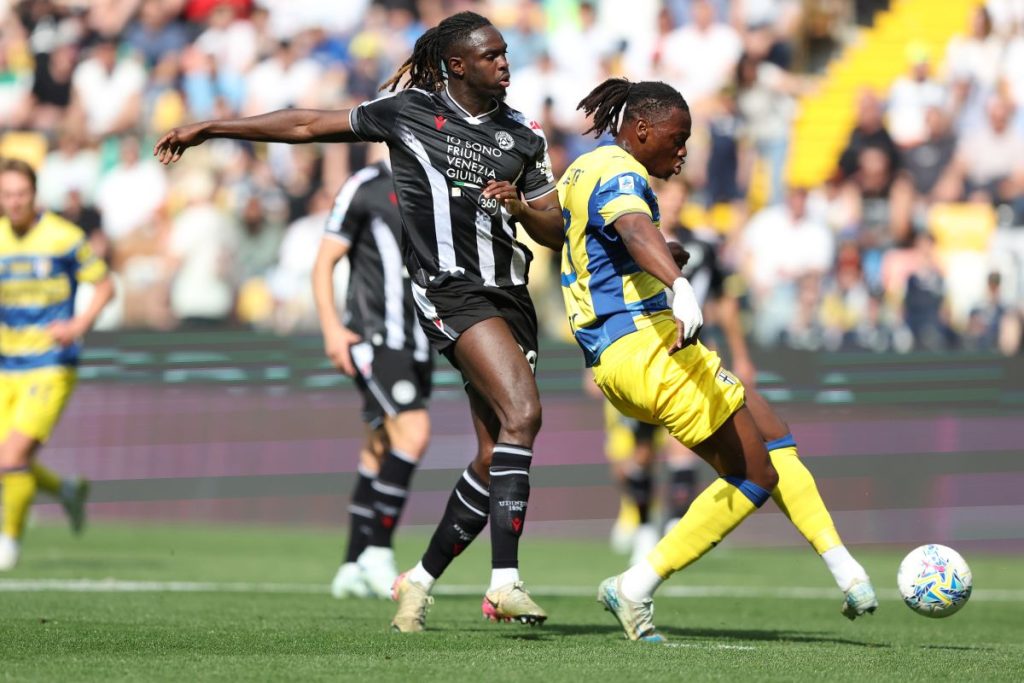 Parma conquista la vittoria a Udine, 1-0: decisivo il gol di Elphege.