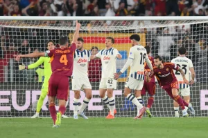 Roma e Atalanta, pareggio 1-1: Hermoso replica a Krstovic in una partita intensa.