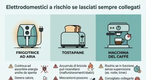 Elettrodomestici da scollegare: rischi invisibili che trascuriamo quotidianamente in cucina.
