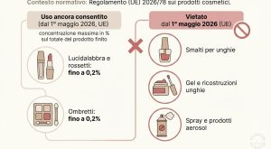 Divieto smalti e gel glitterati dal 2026: impatti su cosmetici e professionisti del settore