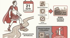 La sorte sorride a chi ha il coraggio di osare: riflessioni sul Natale di Roma.