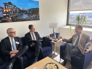 Fedriga: Friuli Venezia Giulia, chiave strategica nel corridoio Imec per lo sviluppo futuro