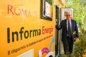 Riparte “Informa Energia”: il camper itinerante di Roma Capitale per l’informazione energetica.