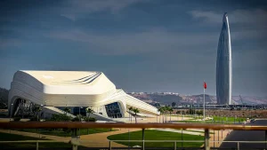 La Torre Mohammed VI di Rabat: simbolo di modernità e innovazione per il Marocco.