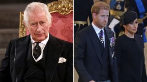 La reazione di Carlo alle rivelazioni shock di Harry e Meghan il giorno della morte della regina.