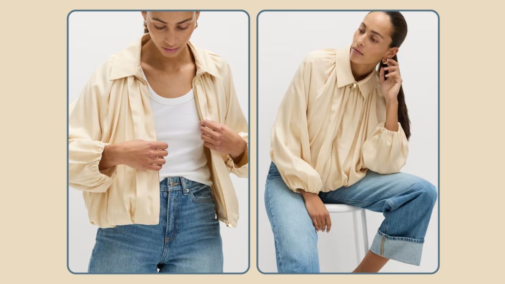 Scopri il bomber jacket di M&S: eleganza primaverile che ti convincerà!