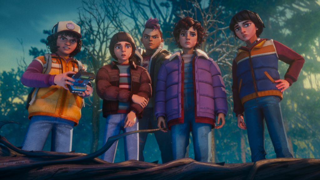 Stranger Things: L’Avventura Animata di Undici e i Suoi Amici nel 1985