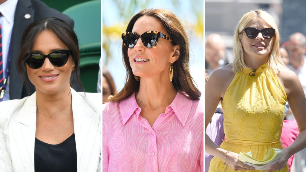 Finlay sunglasses: le montature preferite da Meghan Markle, Kate Middleton e Holly Willoughby.