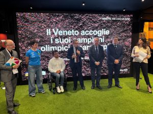 Veneto festeggia i suoi campioni olimpici e paralimpici al Vinitaly: un omaggio straordinario.