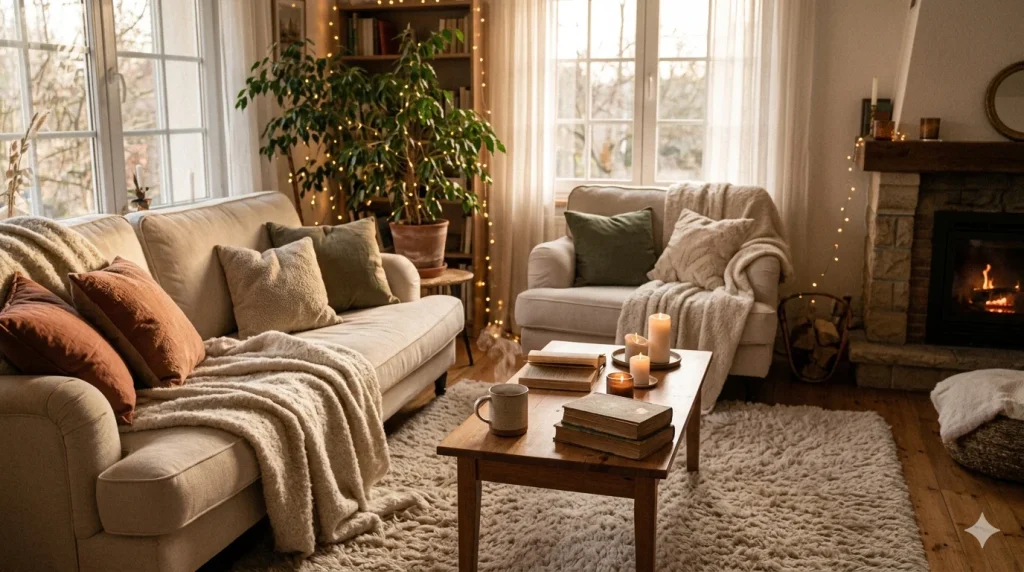 Il ritorno dello stile “cozy” negli ambienti domestici