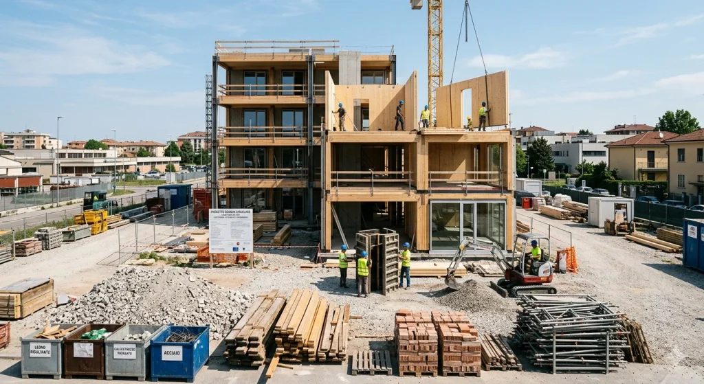 Edilizia circolare, la sostenibilità diventa modello industriale: cresce il mercato degli aggregati riciclati