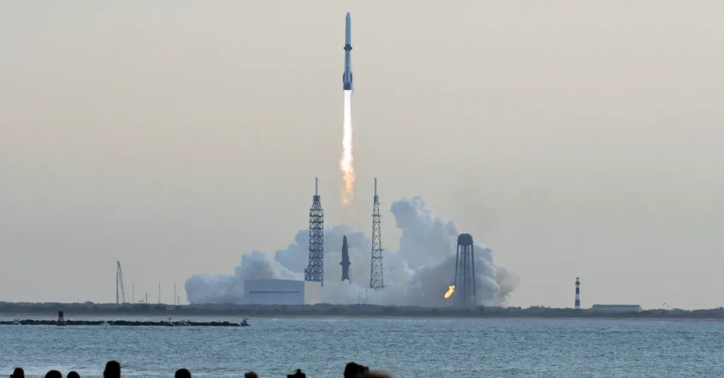 Blue Origin riutilizza con successo il razzo New Glenn, segnando un passo importante nell’aviazione spaziale.