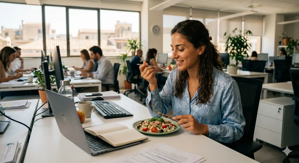 Pranzo in ufficio: come organizzarsi il giorno prima e mangiare bene