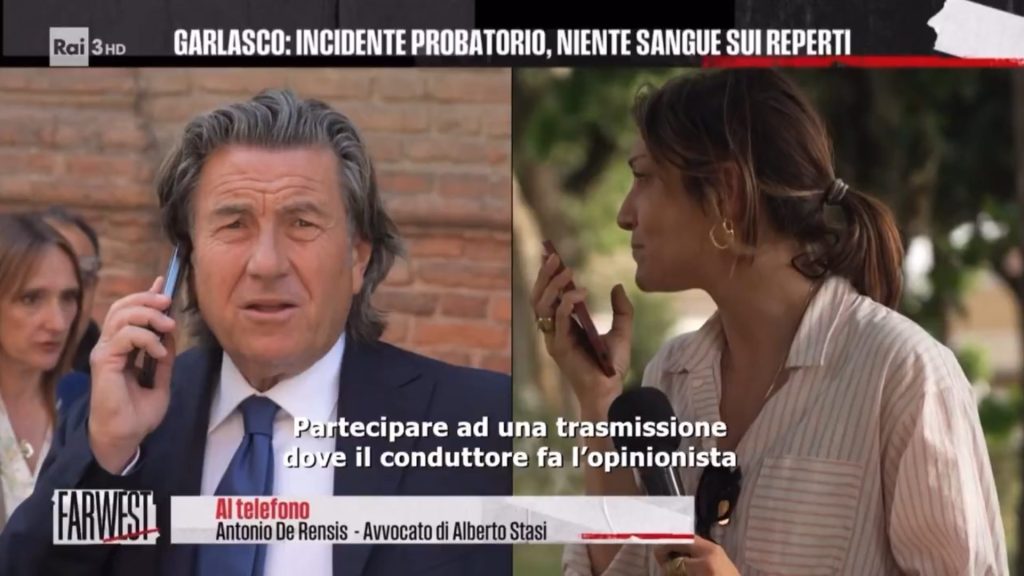 Selvaggia Lucarelli identifica la giornalista che ha denunciato De Rensis a Pavia.