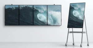 Microsoft abbandona i suoi ingombranti display touchscreen Surface Hub.