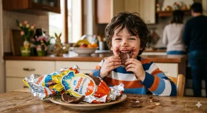 Pasqua e cioccolato: i rimedi se i bambini ne mangiano troppo