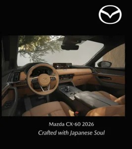 Mazda CX-60: la compatta “sala d’ascolto” che rivoluziona l’esperienza audio in auto.