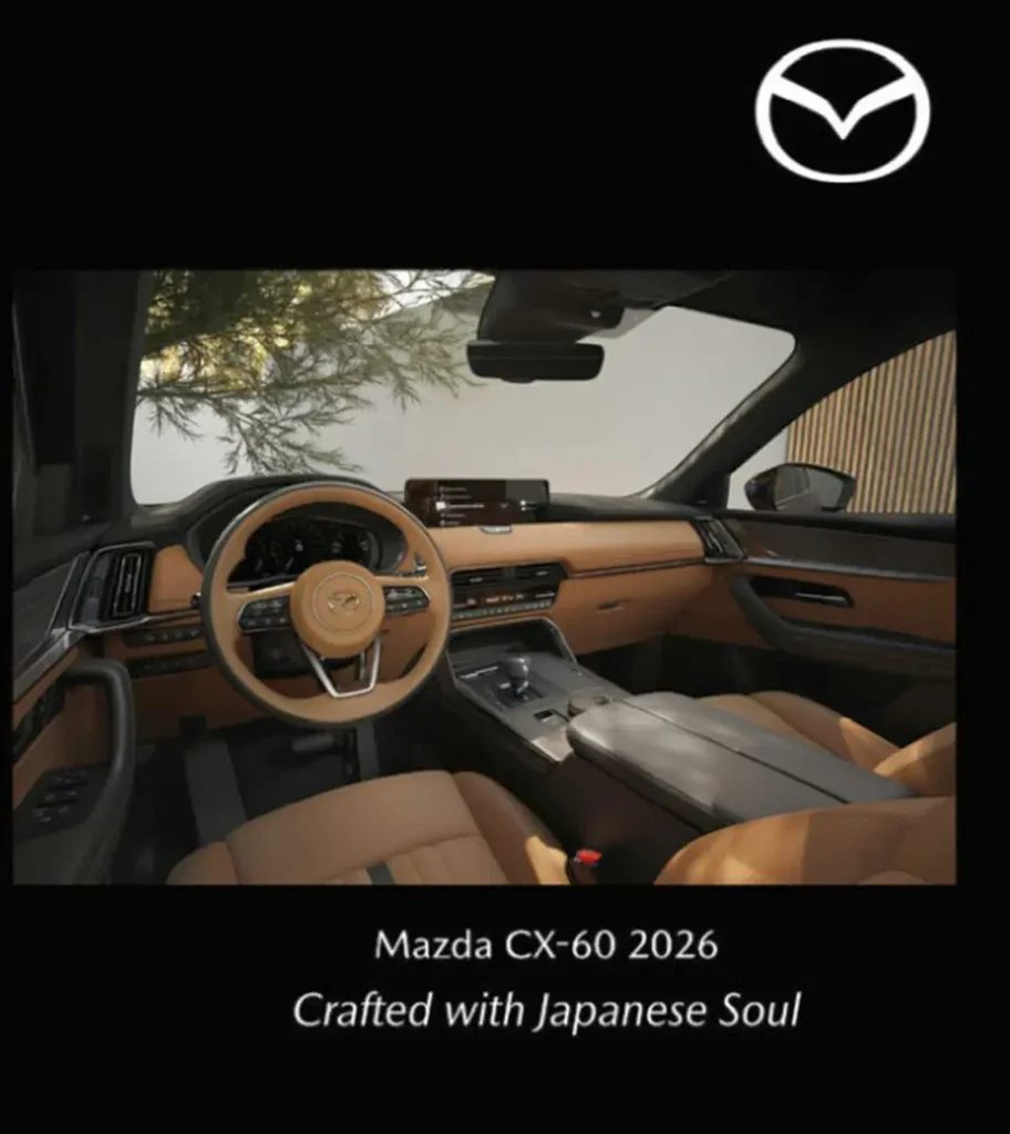 Mazda CX-60: la compatta “sala d’ascolto” che rivoluziona l’esperienza audio in auto.