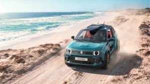 Renault lancia la 4 JP4X4 Concept: un mix di beach buggy e off-road elettrico.
