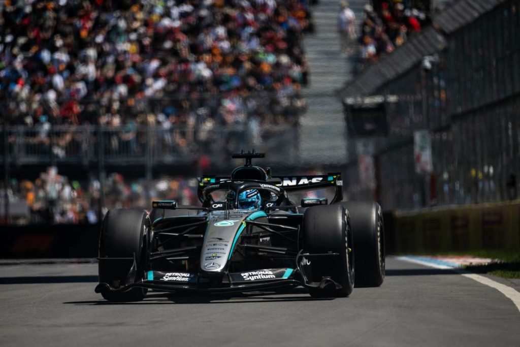 Russell conquista la pole nella Sprint del GP del Canada, Antonelli al secondo posto.