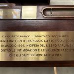 Camera dedica targa a Matteotti: ‘Omaggio alla sua memoria’
