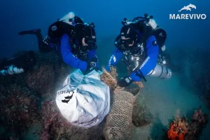 Siracusa, recuperata una “rete fantasma” dai fondali del Plemmirio: nuova operazione per la tutela del mare