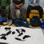 Tre thailandesi arrestati in Ecuador per traffico di iguane delle Galápagos.