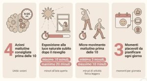 Mattinate intelligenti: quattro abitudini quotidiane per proteggere il cervello dall’Alzheimer.