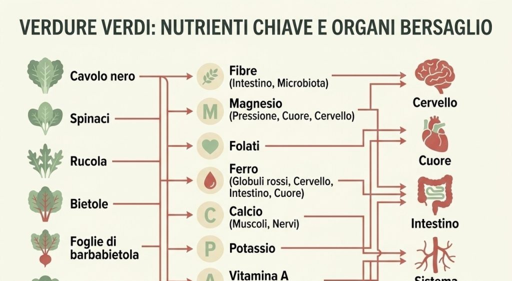 Verdure salutari per cuore, cervello e intestino: consigli degli esperti per una dieta equilibrata.