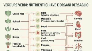 Verdure salutari per cuore, cervello e intestino: consigli degli esperti per una dieta equilibrata.