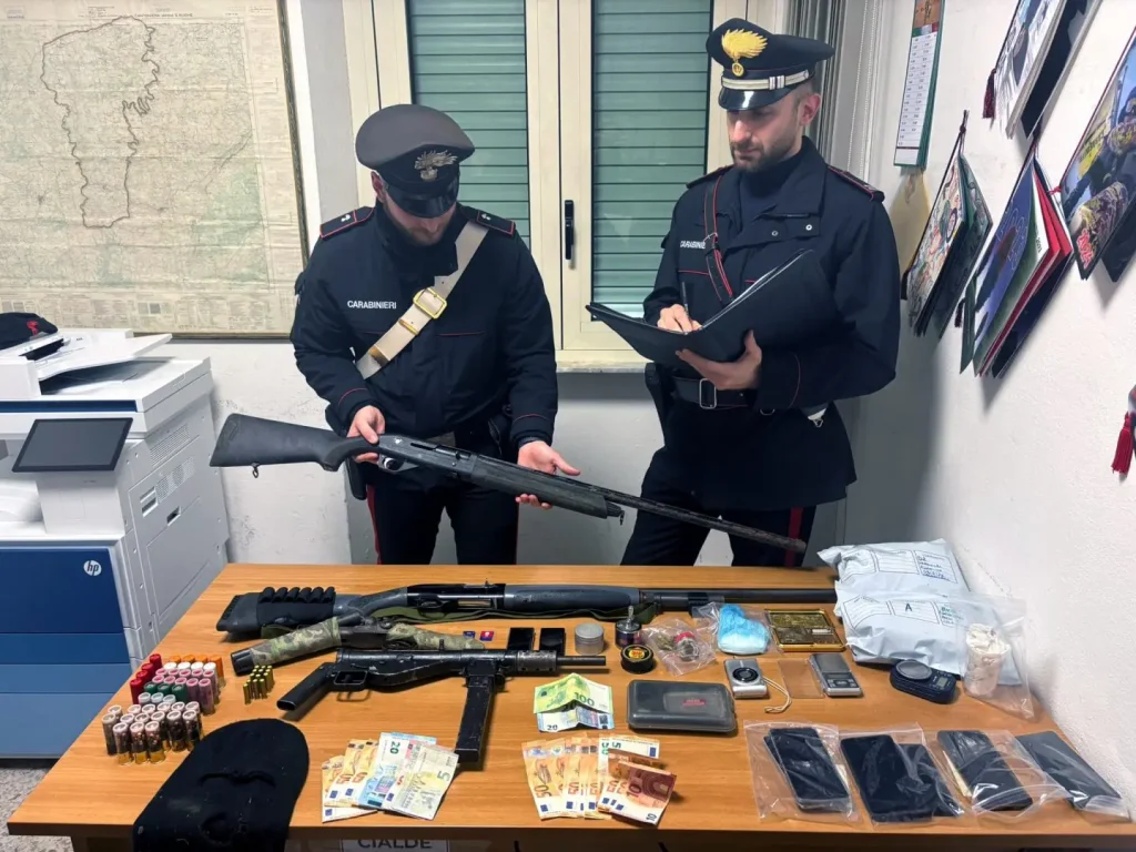 Furto all’ATM con escavatore: quattro arresti in Nuorese.