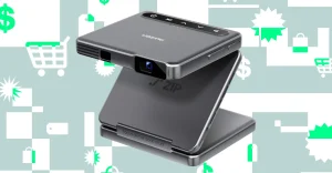Proiettore tri-fold Aurzen in sconto del 40%, offerta imperdibile da non perdere!