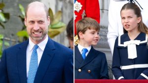 Prince William chiede a Charlotte e Louis di smettere di litigare al mattino.