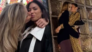 Elodie e Franceska Nuredini si scambiano baci appassionati in Giappone