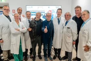 Giornata Mondiale Ipertensione: Carlo Verdone e Giovanni Veronesi al Gemelli per sensibilizzazione