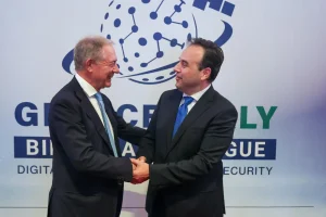 Urso e il ministro Papastergiou: rafforzato il ponte digitale nel Mediterraneo.