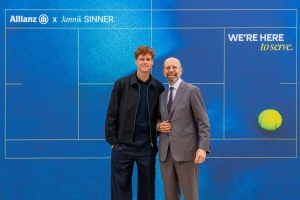 Jannik Sinner diventa Global Ambassador di Allianz: presentazione ufficiale a Roma.