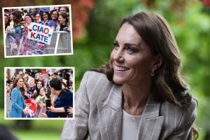 Il trionfo di Kate Middleton in Italia: un chiaro segno del suo potere.