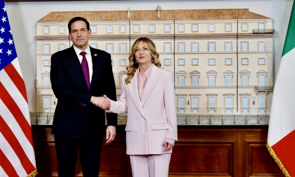 Meloni e Rubio: dialogo diretto tra alleati per difendere interessi comuni.
